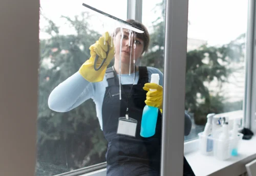Nettoyage de vitres intérieures et extérieures à Nuaillé